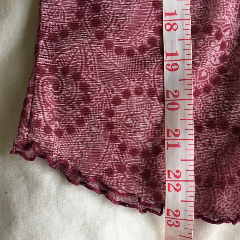 MEXX sheer capped sleeve top - Picture 6 of 9